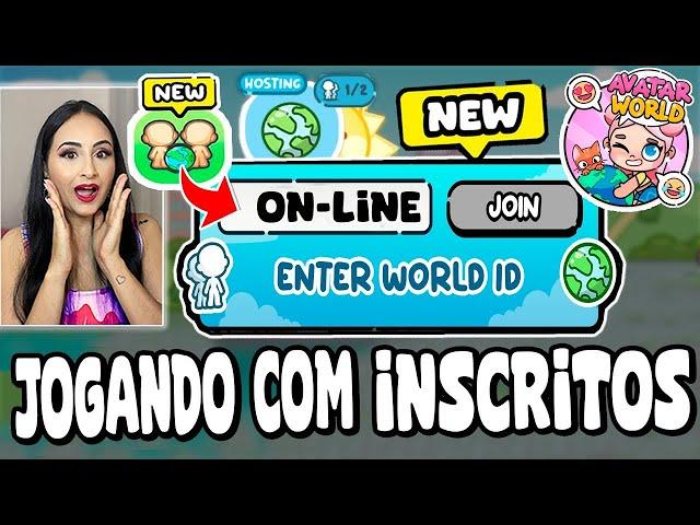 JOGANDO ONLINE COM INSCRITOS NO PAZU AVATAR WORLD!CÓDIGO JOGAR JUNTO| MARY GAMES AO VIVO