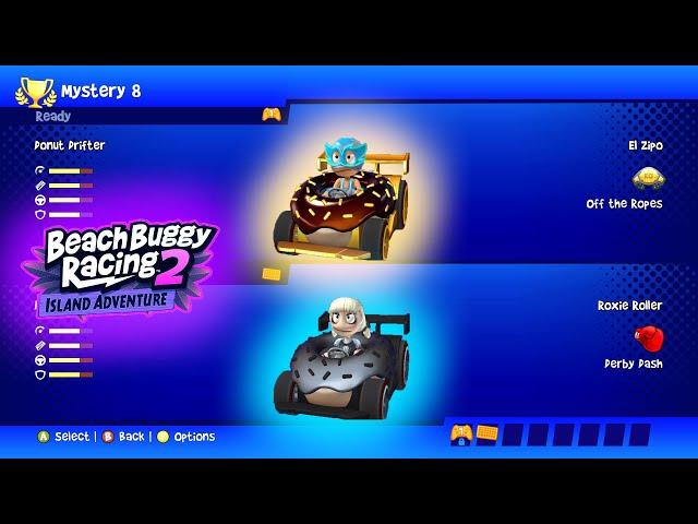 Donut Drifter - El Zipo VS Roxie Roller - Beach Buggy Racing 2 Island Adventure