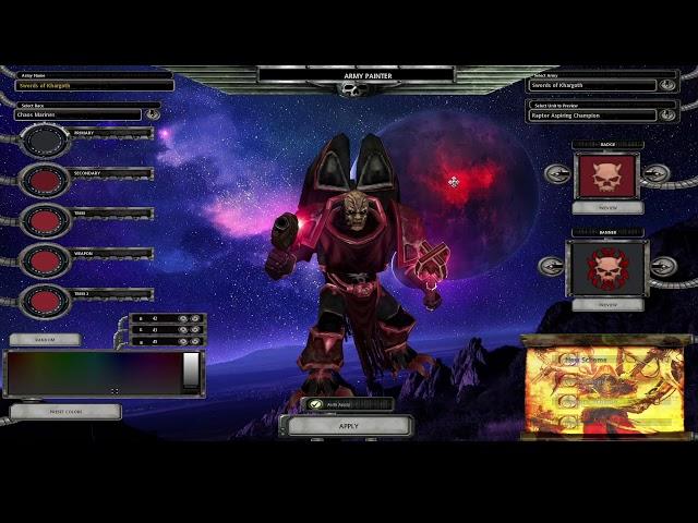 ASMR | Dawn of War Soulstorm Unification Mod - New Races and Units Ramble