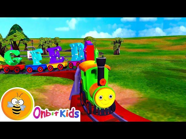 ABC Alphabet Train Song  I Abcd Song I Abcd Rhymes The Alphabet Song | Learn The ABCs | Onbit Kids