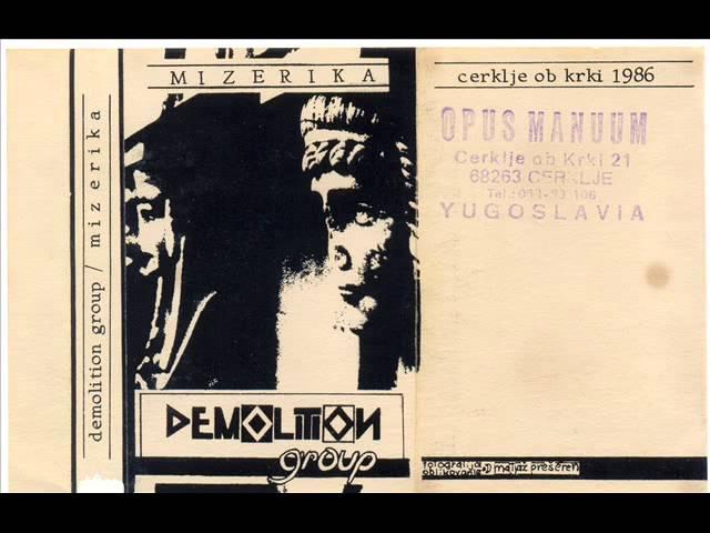 Demolition Group - You Better... ( 1986 Yugoslav Minimal Electro /Darkwave/Experimental )