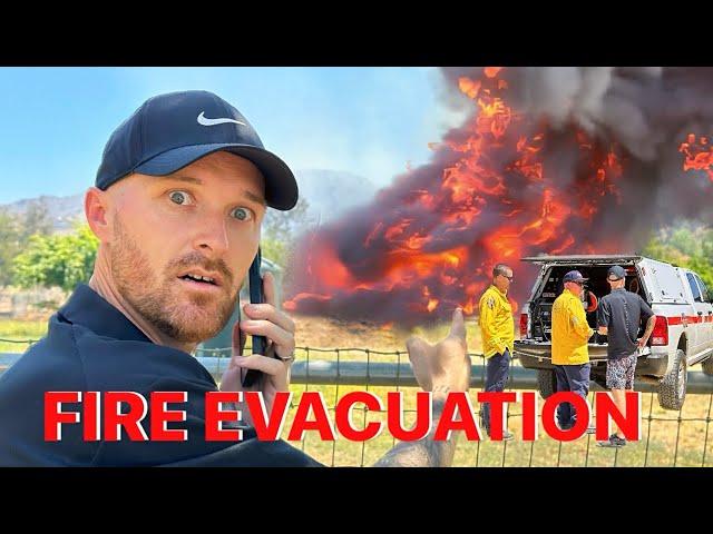 MY FAMILY HOUSE IS ON FIRE!  Real Emergency Evacuation Part1