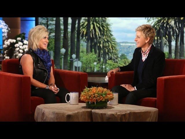 Theresa Caputo Reads Ellen's Audience