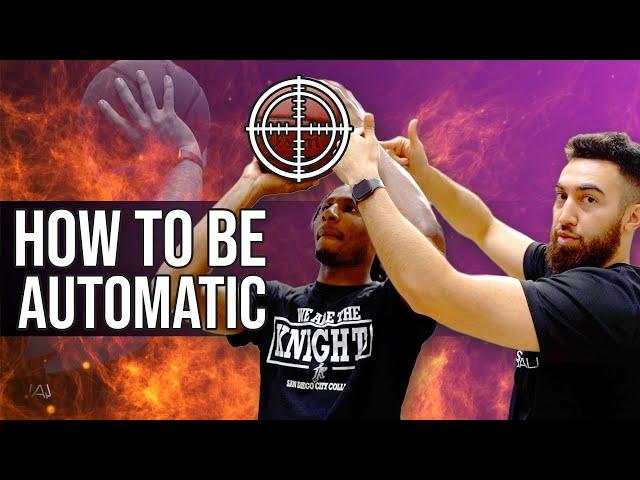 How To Shoot a Basketball PERFECTLY!  Be AUTOMATIC From Deep!