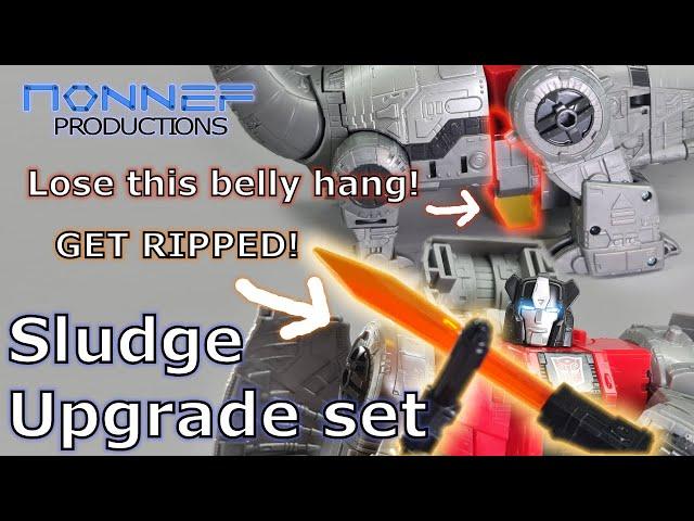 Transformers SS86 Sludge - Nonnef Upgrade Kit Instructions