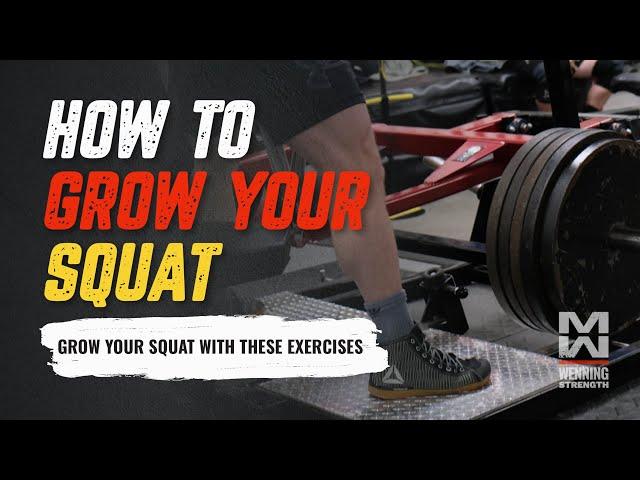 The BEST Exercises To Achieve A Massive Squat