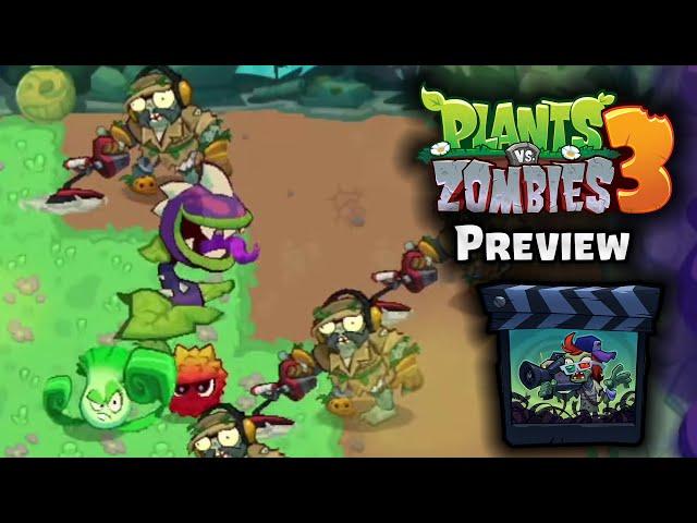 Plants vs Zombies 3 Beta 2022 - Official Preview Video - New plants, zombies, levels and more