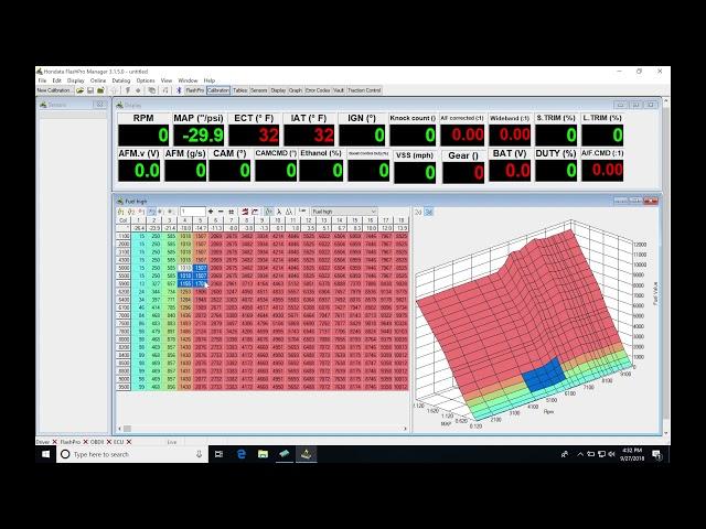 Hondata FlashPro: Calibration Files | Evans Performance Academy