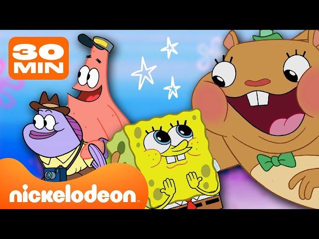 Губка Боб | Губка Боб и Патрик дружат с ДРУГИМИ рыбами | Nickelodeon Cyrillic