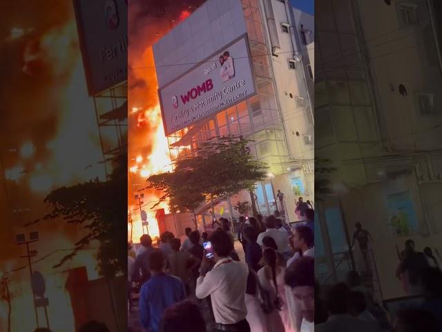 Chandanagar fire accident rk collections and centro #centro #fireaccident #rkcollections