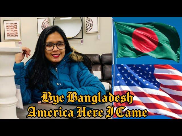 Bangladesh  to USA  journey || Mahrima Mim || Vlog