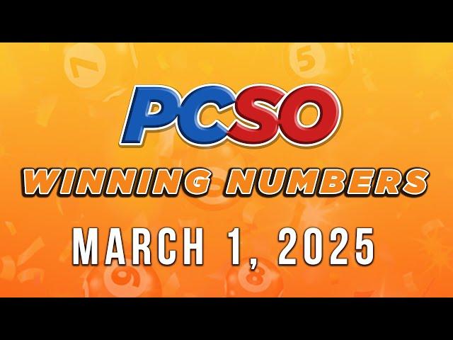 P96M Jackpot Grand Lotto 6/55, 2D, 3D, 6D, and Lotto 6/42 | March 1, 2025