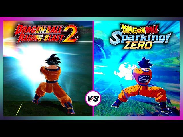 Dragon Ball Sparking Zero vs Raging Blast 2 - Ultimate Side By Side Comparison