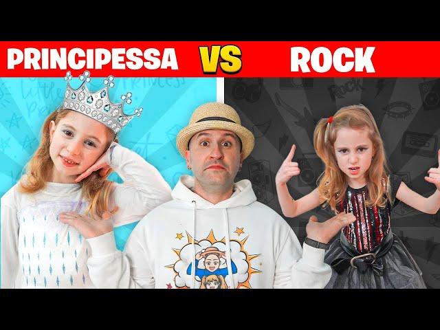 DUE TIPI DI FIGLIA!! *GIORGIA PRINCIPESSA vs GIORGIA ROCK*