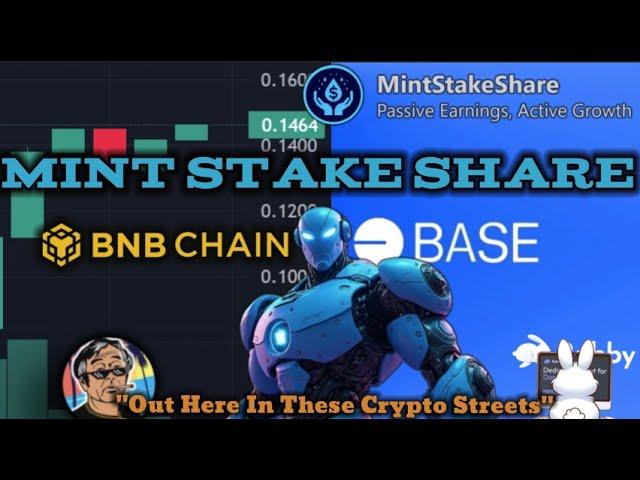 MINT STAKE SHARE | Earn 2% DAILY & Withdraw 1% Daily: $400+ Per Day!! Minting On BASE Begins TODAY!!