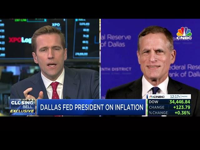 Robert Steven Kaplan discusses the Fed's Taper Timeline on CNBC's Closing Bell