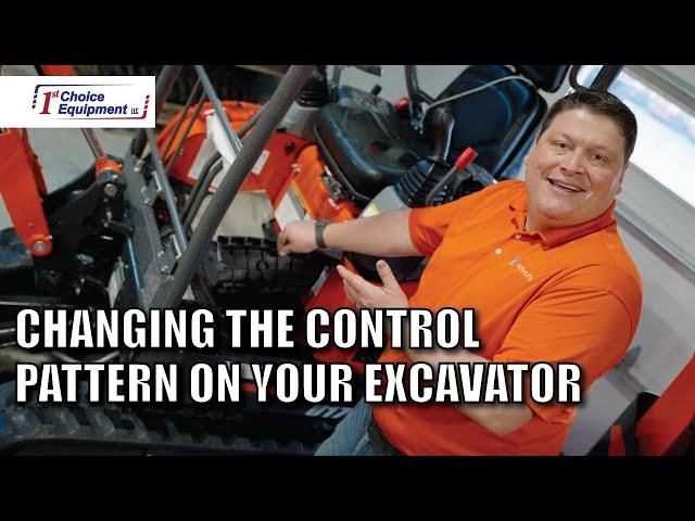 Changing Patterns On Your Kubota Excavator