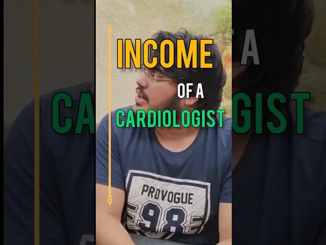 Income as a Cardiologist ! MBBS, MD, DM Cardio #neet #mbbsmd #doctor #aiims #income #status