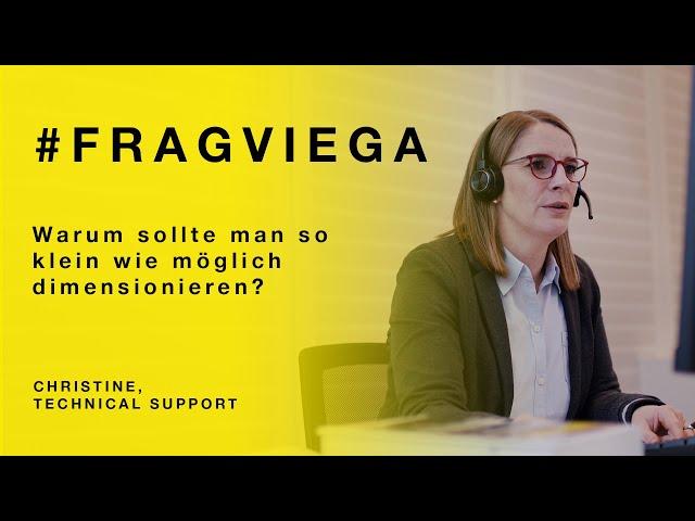 Warum so klein wie möglich dimensionieren? #FragViega | Viega Österreich