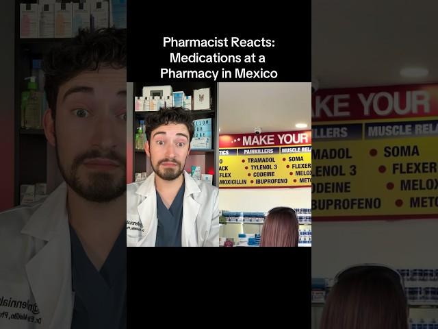 WHAT IS GOING ON AT A PHARMACY IN MEXICO?! #pharmacist #pharmacy #retailpharmacy #pharmacytechnician