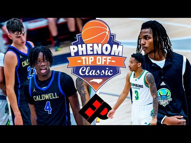 Combine Academy Vs Caldwell Academy: Heavy Weight Matchup At Phenom Hoops Tip Off Classic!!!