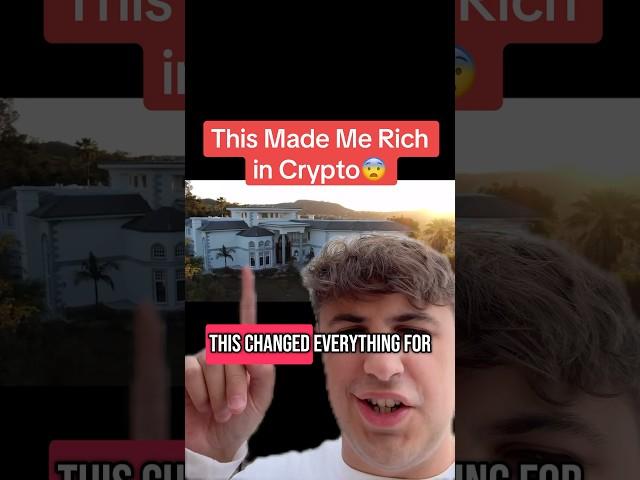 This Made Me Rich in Crypto