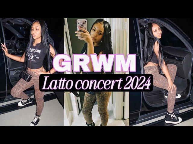 GRWM For The LATTO CONCERT + Storytime & Shopping Haul 