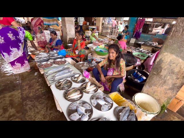 म्हसळा मार्केट ला आलिय जाम मच्छी | Raigad Mhasala Fish Market |  Konkan Fishing