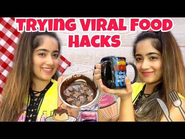 Testing viral food hacks | *Mom’s Honest Reviews*| CHINKI MINKI