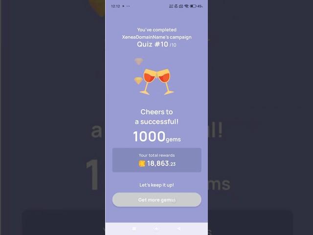 XENEA Domain Name Service Quiz Answers|XENEA Wallet