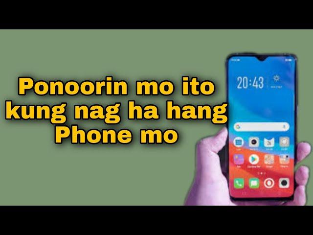 Paano Ayusin ang nag HA HANG na Phone | 3 Steps to Avoid Slow Android | Tagalog