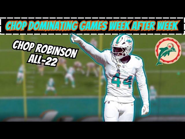 Film Breakdown: Chop Robinson Made Game Changing Plays vs the 49ers