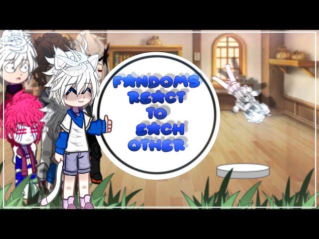 Fandoms react to each other | gacha club | 1/5 | ships?|