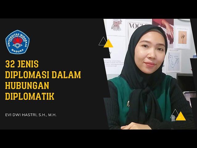 32 JENIS DIPLOMASI DALAM HUBUNGAN DIPLOMATIK | FH UNIVERSITAS WIRARAJA