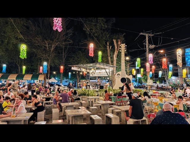 Street Food from Thailand (Hua Hin, Tamarind Market) Walking Tour