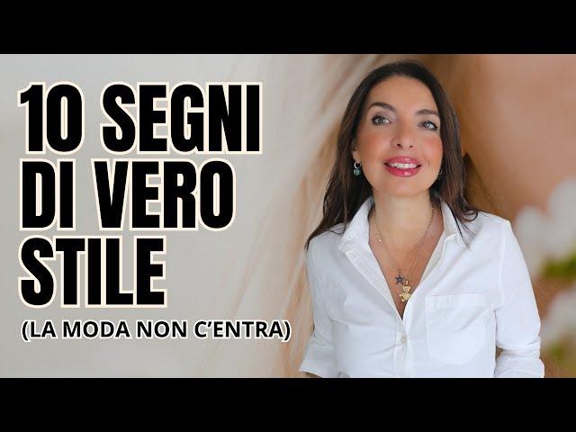 10 SEGRETI delle DONNE ELEGANTI (che non c'entrano con la MODA)