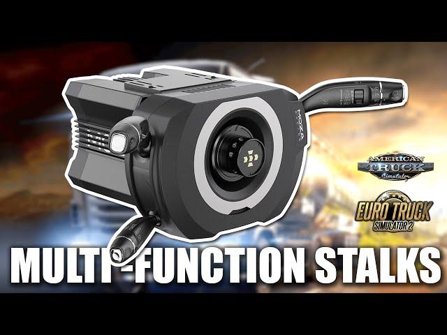 Multi Function Stalks Perfect Addition to the Truck Wheel - Moza Racing