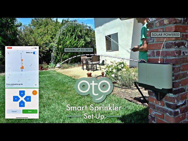 OtO Lawn Smart WiFi Sprinkler Set Up and Installation