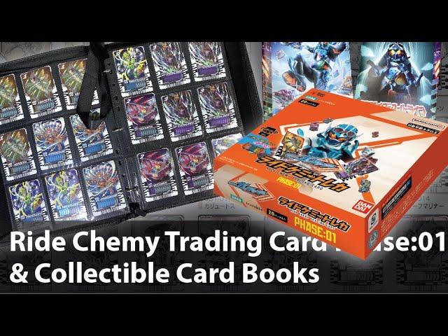 Unbox Ride Chemy Trading Card Phase:01 & Collectible Card Book | Mở Hộp Chemy Card 01 & Sách Sưu Tập