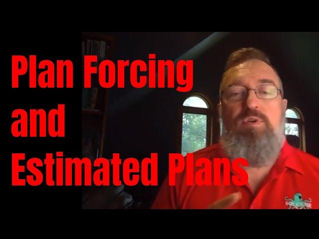 What Happens to the Estimated Plan When SQL Server has a Forced Plan?