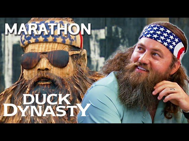 6 of Willie's Most EMBARRASSING Moments *Marathon* | Duck Dynasty