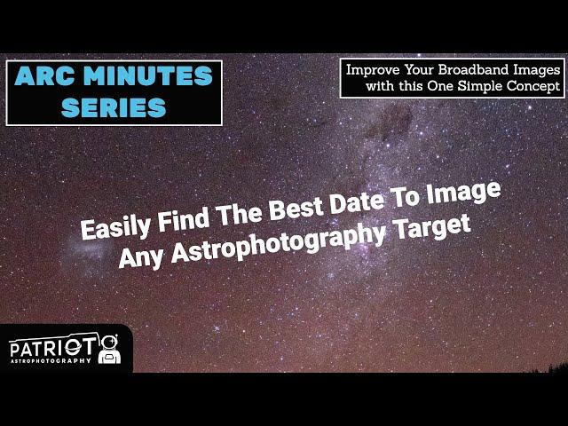 Best Day of the Year to Image Your Astrophotography Target