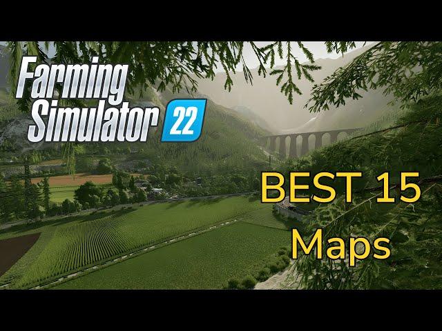 The 15 BEST Maps In Farming Simulator 22