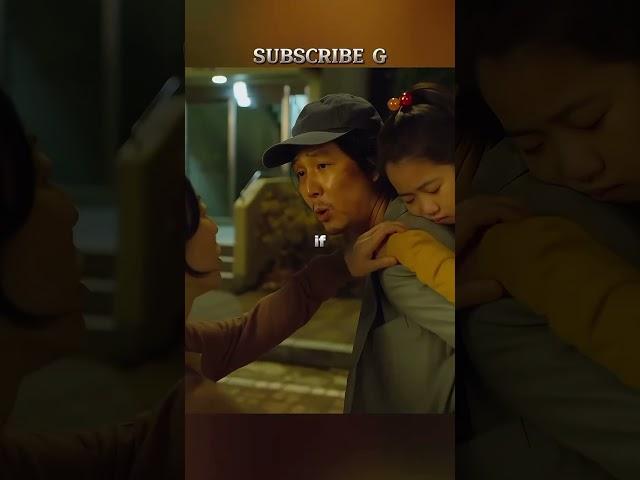Gi-hun cares for his daughter | Squid Game #squidgame