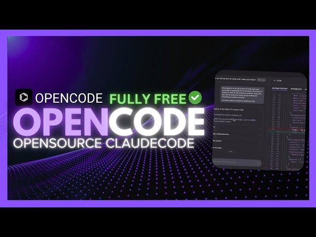 OpenCode: NEW Agentic AI Coder! OPENSOURCE ClaudeCode Alternative! (Fully Free)
