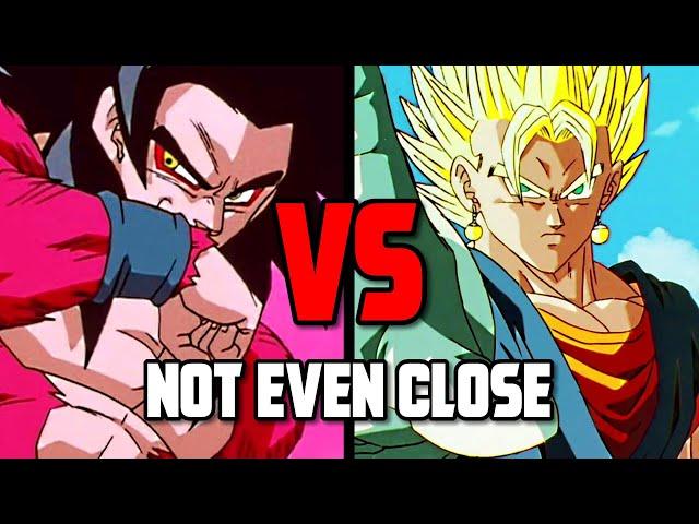 Super Saiyan 4 VS Super Vegito Isn't Close