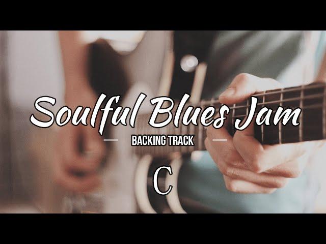 Soulful Blues Jam Backing Track for Guitar in C