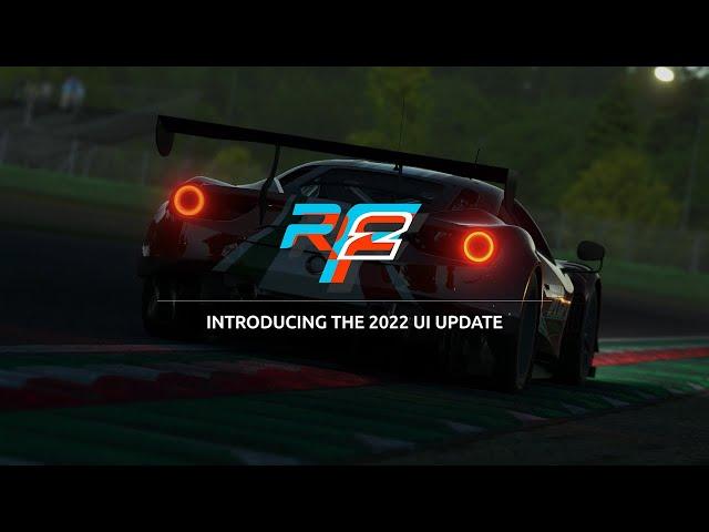Introducing the 2022 UI Update for rFactor 2