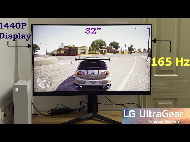 LG UltraGear 32 inch QHD(2K) VA Panel Gaming Monitor - Unboxing, Game testing and Review | 32GN650