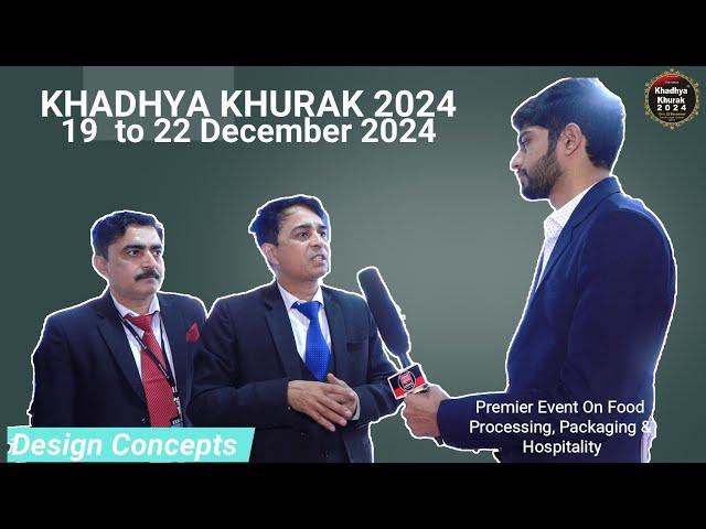 Design Concepts - sharing their Reviews at Khadhya Khurak 2023 Exhibition